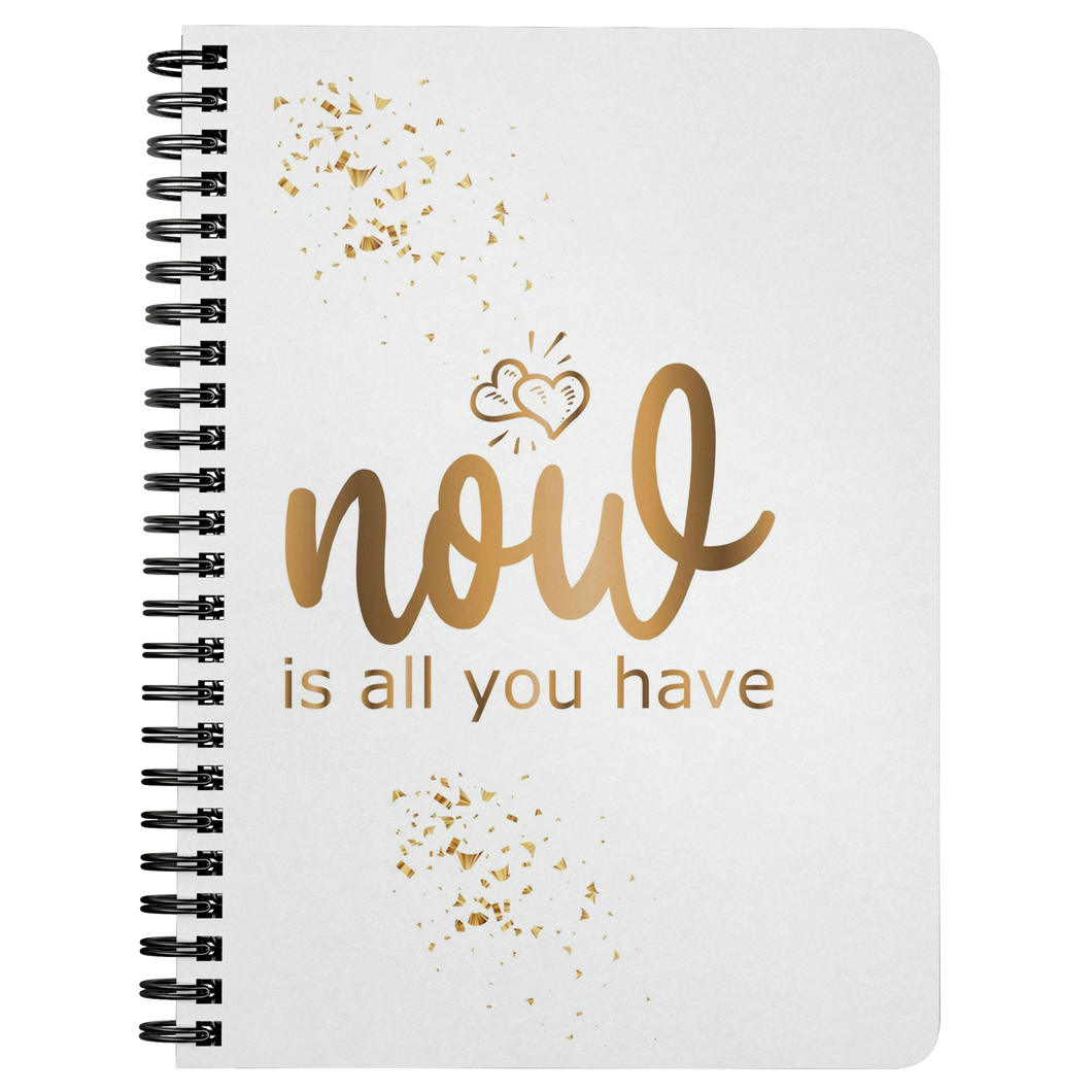 Now is All You Have | Gold Motivation | Boss Lady | Affirmation | Journal